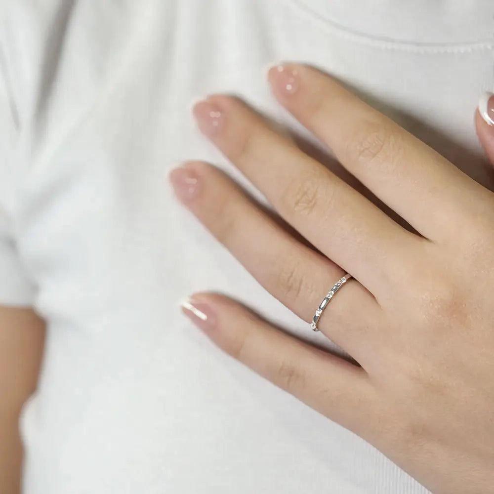 Zoey Ring in 14K Gold - LeCaine Gems