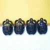 4style Bronze Egyptian Scarab With Rhinestones Pendant Charms for Jewelry Making Handmade Bracelet Necklace Earrings Accessories