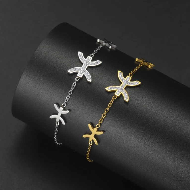 African Berber Bracelet Stainless Steel Zircon Talisman Men's and Women's Bracelets Symbolize Women's Talisman Jewelry Gifts