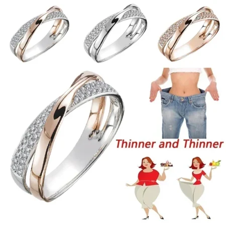 Magnetic Ring Weight Loss Health Care Fitness Jewelry Burning Weight Design Opening Therapy Lose Fashion Anillos Кольцо Bague