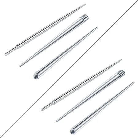 3Pcs Stainless Steel Piercing Tool Insertion Taper Set Body Piercing Tapers 517F