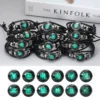 12 Constellation Zodiac Sign Charm Luminous Bracelets Men Women Vintage Multilayer Wrap Leather Bracelet & Bangle Birthday Gift