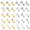 ZS 1 PC CZ Crystal Labret Lip Piercing 16G Stainless Steel Stud Earring 2 Color Ear Cartilage Tragus Helix Piercings Jewelry 8MM
